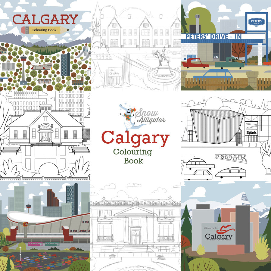 The Calgary Colouring book!
