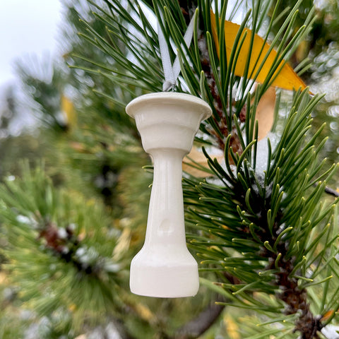 Calgary ceramic tree ornaments