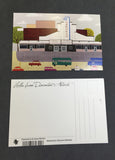 Edmonton Postcards - Series 2 - Stationery - Snow Alligator by Jason Blower
