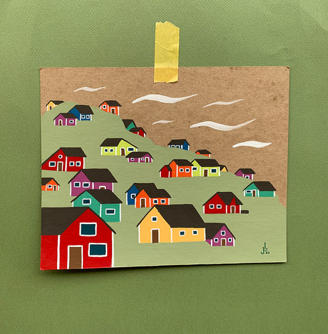 Mini Painting : Hillside