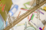 Lion's Gate Bridge - Model Kit - Toy - Snow Alligator by Jason Blower