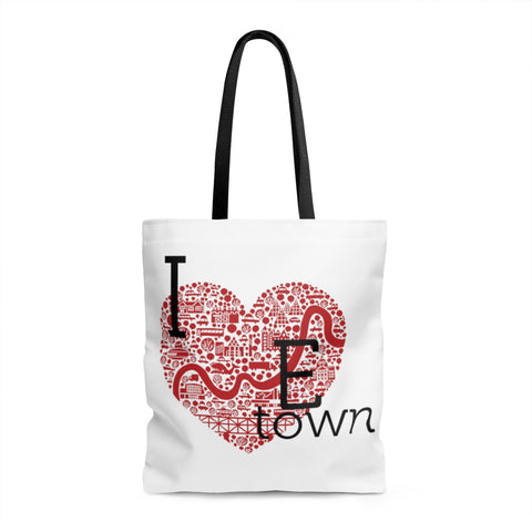 I heart Etown Tote bag - Bags - Snow Alligator by Jason Blower