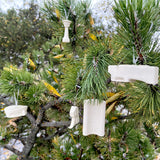 Calgary ceramic tree ornaments