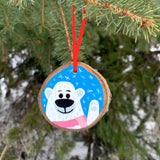 Polar Bear - Christmas Ornament
