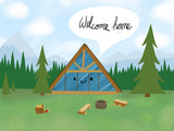 Greetings - A-Frame Cabin
