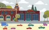 Edmonton Postcard Pack - Stationery - Snow Alligator by Jason Blower