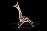 Giraffe Sprit Animal - Sculpure - Snow Alligator by Jason Blower