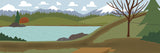 Hiking Adventure - Transfer Activity - Stickers - Snow Alligator by Jason Blower