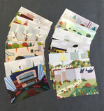 Edmonton Postcard Pack - Stationery - Snow Alligator by Jason Blower
