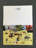 Star Wars Christmas Greeting Card - Greeting Card - Snow Alligator by Jason Blower