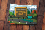 Rocky Mountain colouring book - Book - Snow Alligator by Jason Blower