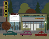 Edmonton - Roxy Theatre - Art Print - Snow Alligator by Jason Blower