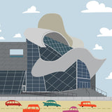 Edmonton - Art Gallery of Alberta (AGA) - Art Print - Snow Alligator by Jason Blower