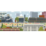 Edmonton - Downtown Arts District - Art Print - Snow Alligator by Jason Blower