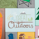 The Great Outdoors - Great Outdoors - Paintings - Snow Alligator by Jason Blower