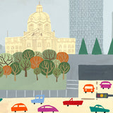 Edmonton - Legislature - Art Print - Snow Alligator by Jason Blower