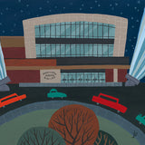 Edmonton - Jubilee - Art Print - Snow Alligator by Jason Blower