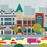 Edmonton Postcards - Series 2 - Stationery - Snow Alligator by Jason Blower