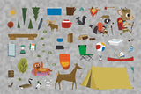 Hiking Adventure - Transfer Activity - Stickers - Snow Alligator by Jason Blower