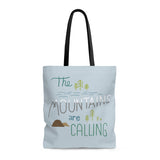 Mountains Calling -  Tote bag - Bags - Snow Alligator by Jason Blower