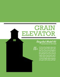 Grain Elevator - Model Kit - Toy - Snow Alligator by Jason Blower