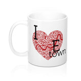 I heart Etown Mug - Mug - Snow Alligator by Jason Blower