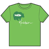 Food Chain T-Shirt - Men's - Apparel - Snow Alligator by Jason Blower